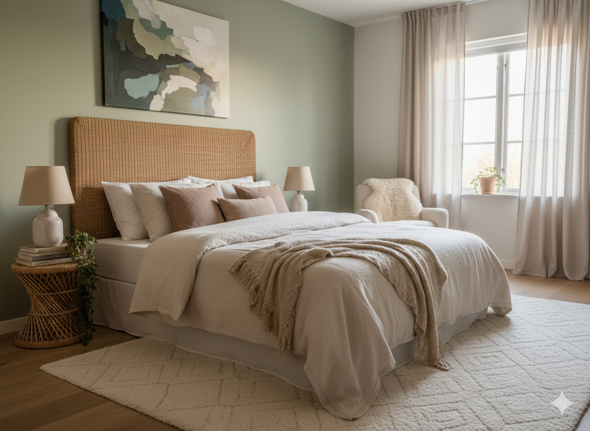 Styling på stedet ett rom